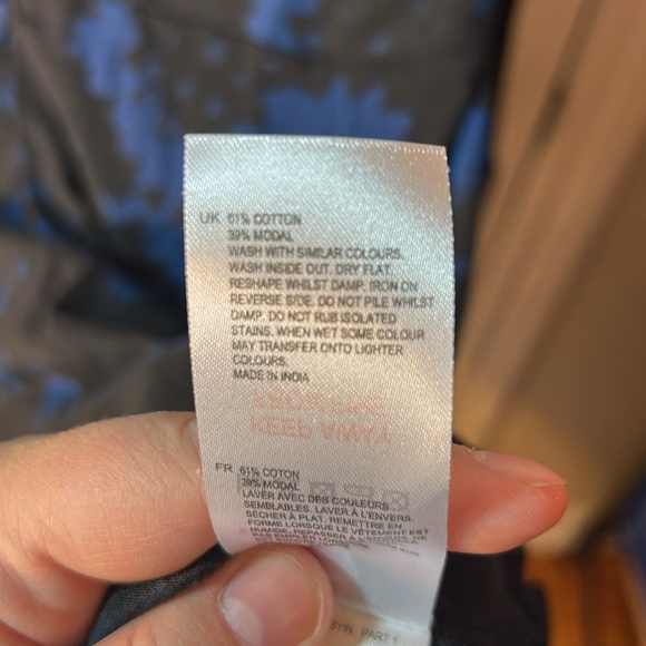 White Stuff tunic Holly jersey modal and cotton UK size 12/ US 8 - Picture 5 of 7